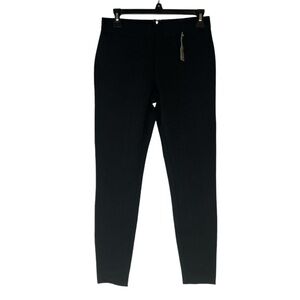 J Crew NWT black womens pants with elastic waist and back zipper size 6